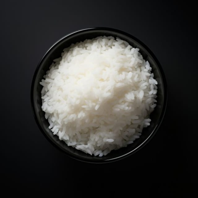 Extra Steamed White Rice.