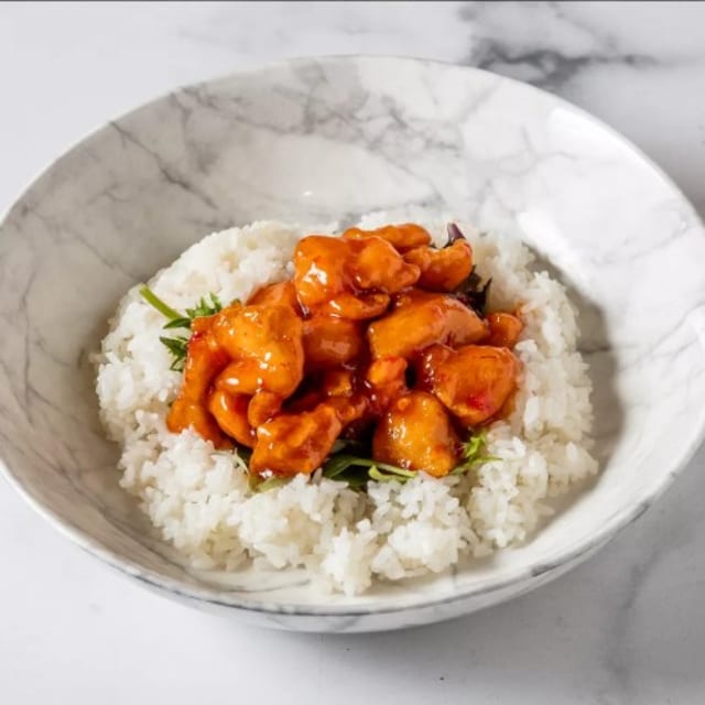 Red Ginger Spicy Chicken.