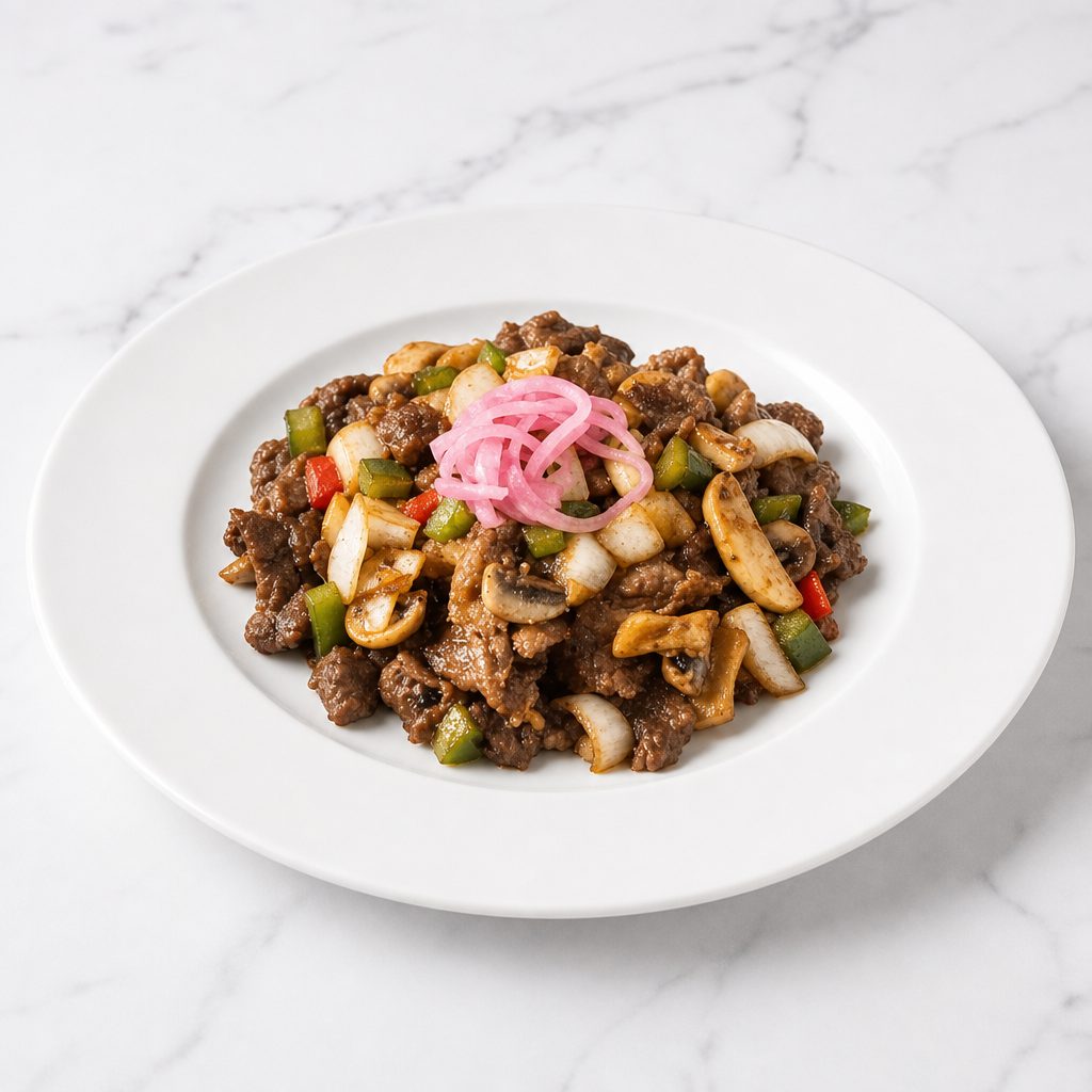 Beef Black Pepper Corn.