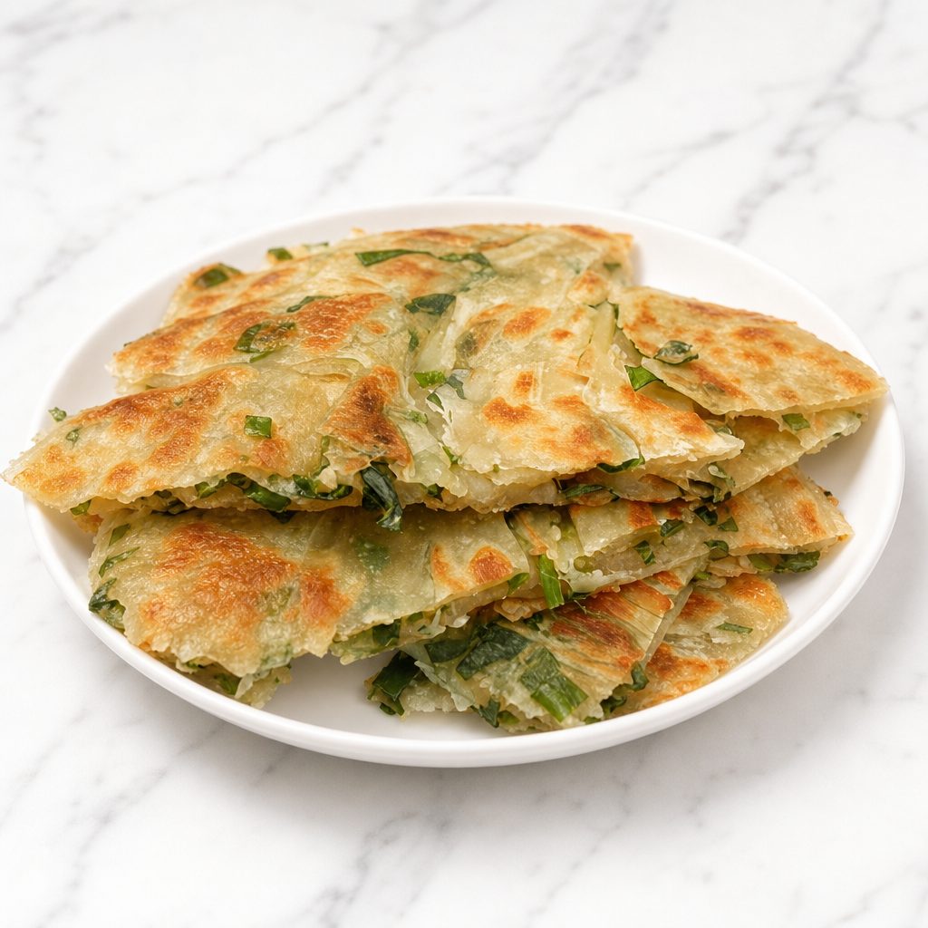 Fried Scallion Pancake.