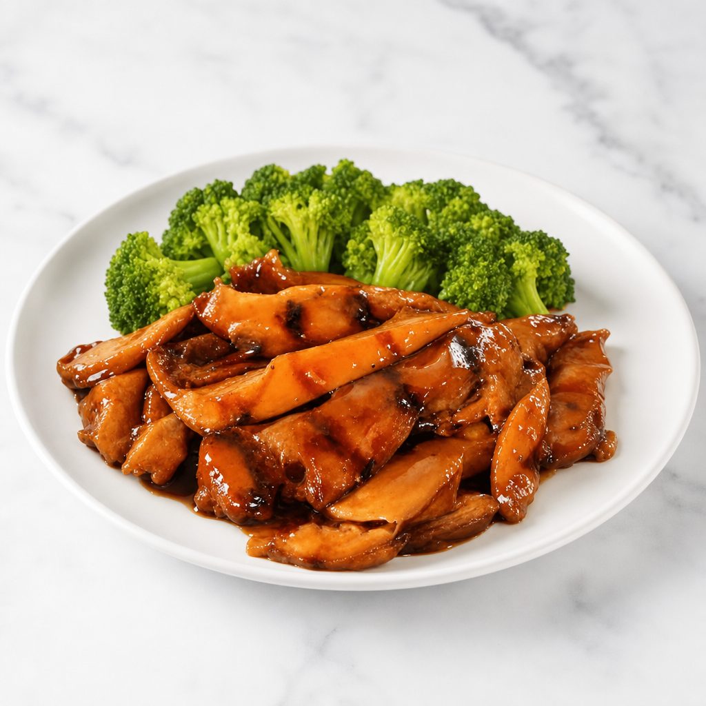 Bourbon Chicken.