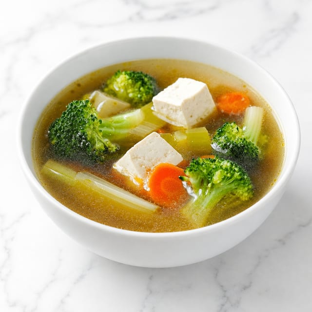 To Fu Vegetable Soup (For 2).
