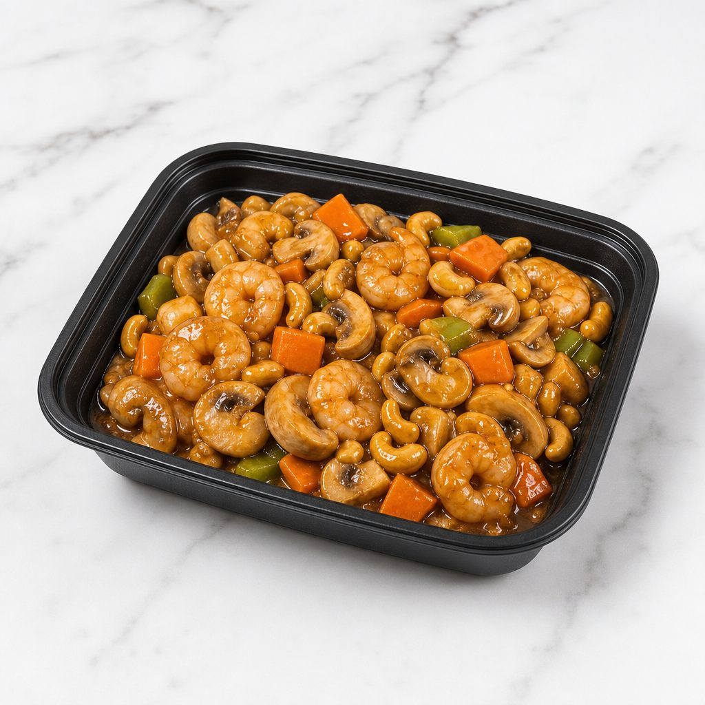 Shrimp with Cashew Nuts.