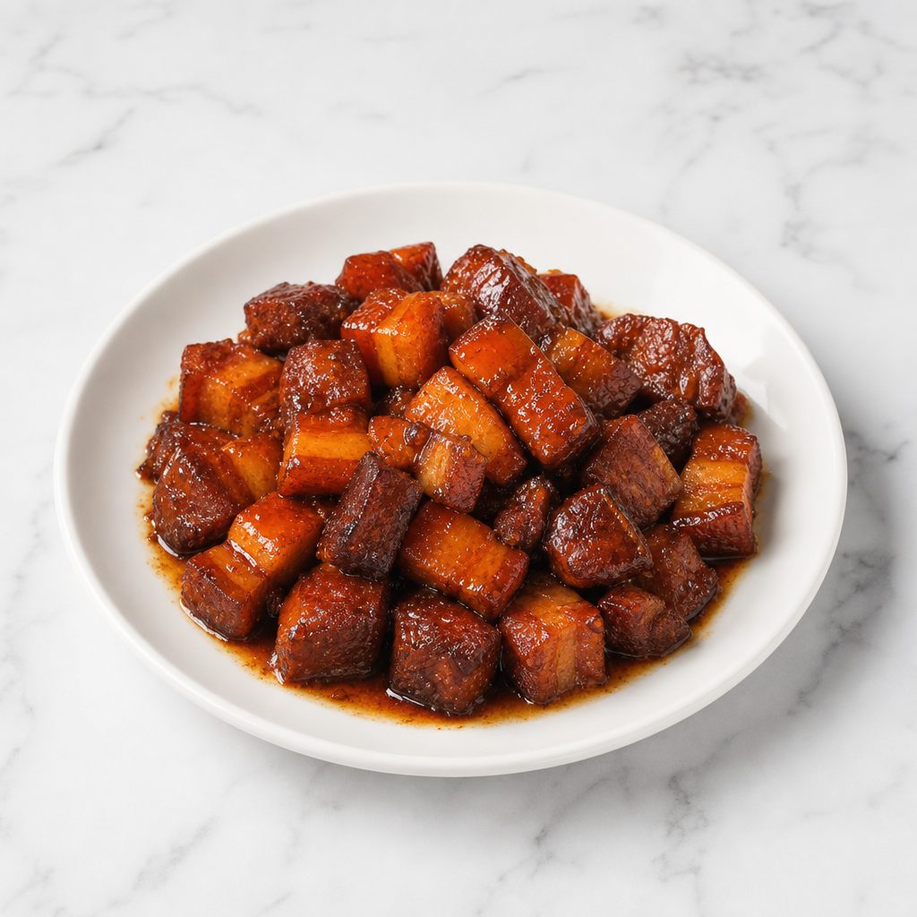 Braised Pork Belly.