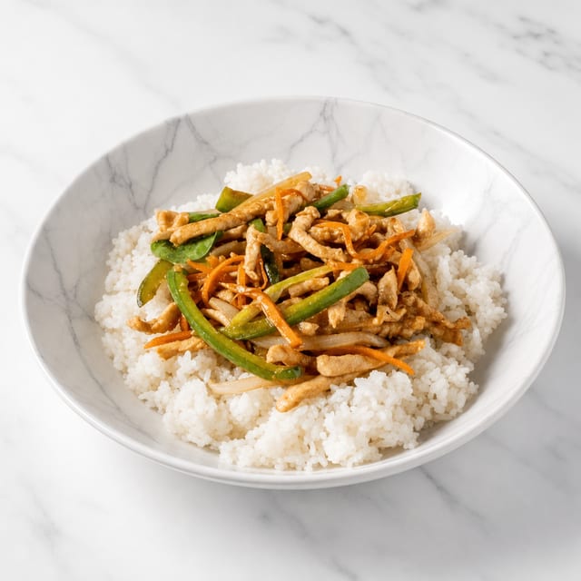 Spicy Chicken with Jalapeños - Lunch.