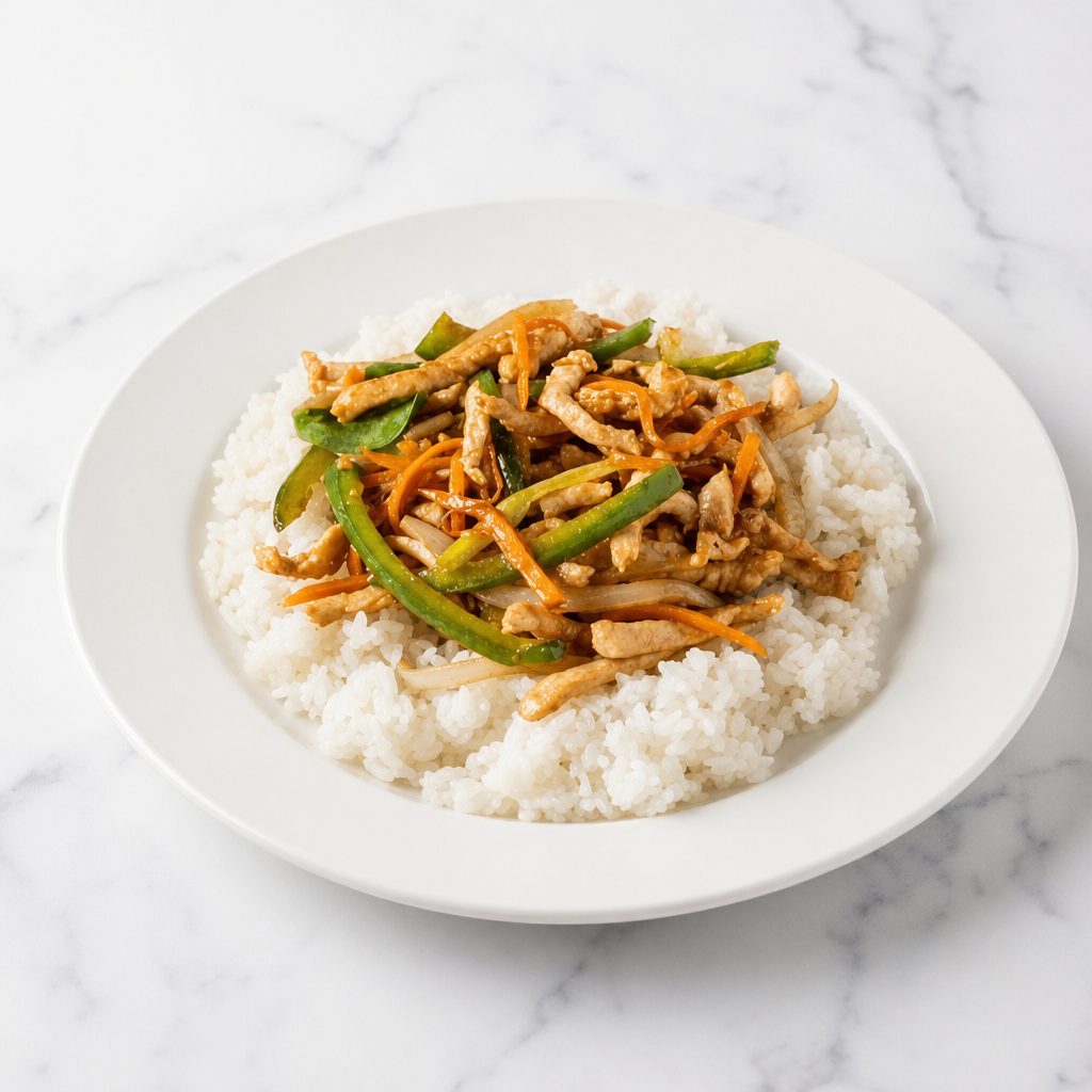 Spicy Chicken with Jalapeño.