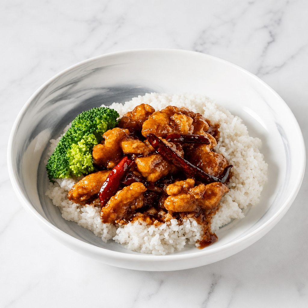 General Tao's Chicken - Lunch.
