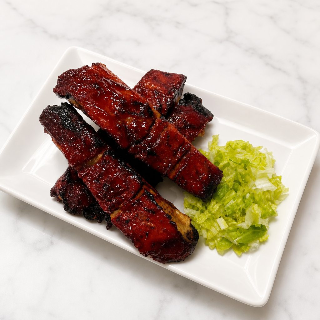 B-B-Q Spare Ribs.