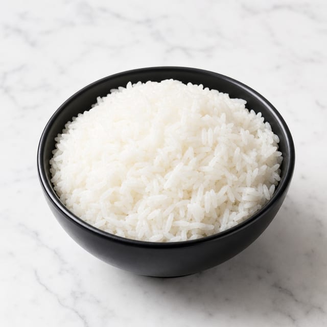 Extra Steamed White Rice.