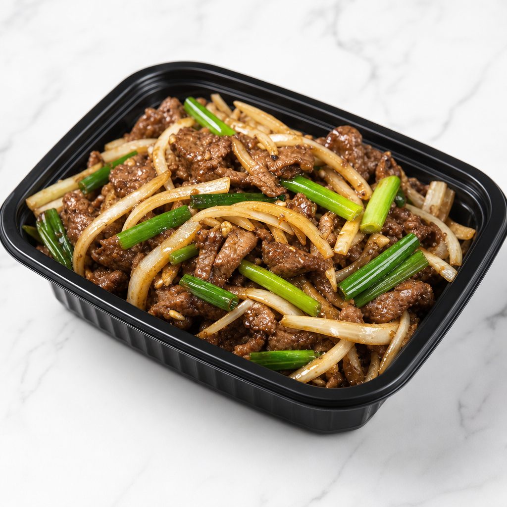 Mongolian Beef Lunch.