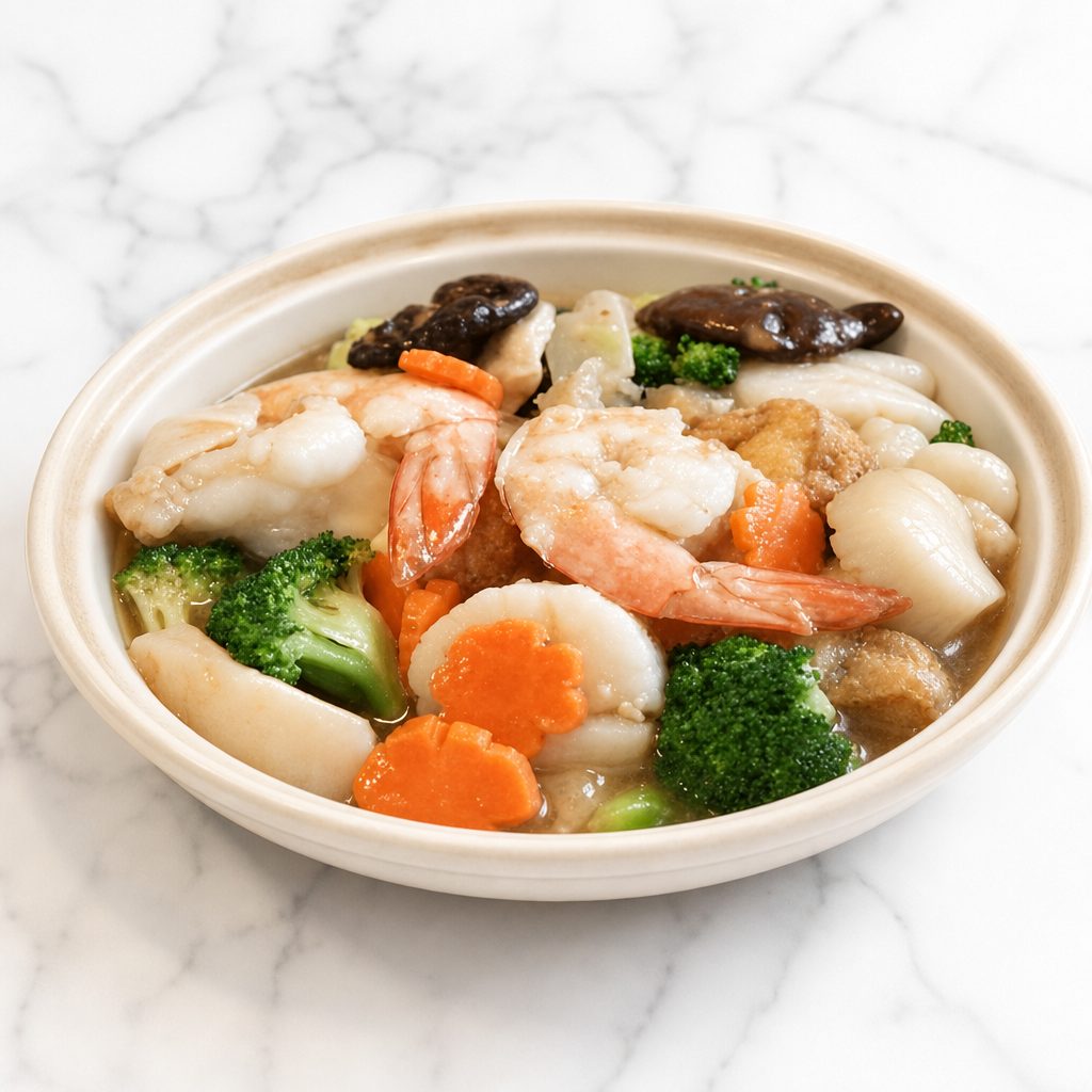 Seafood Sha Guo Lunch.