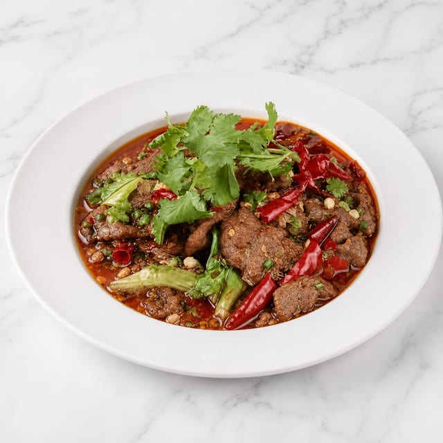 Spicy Lover's Beef.