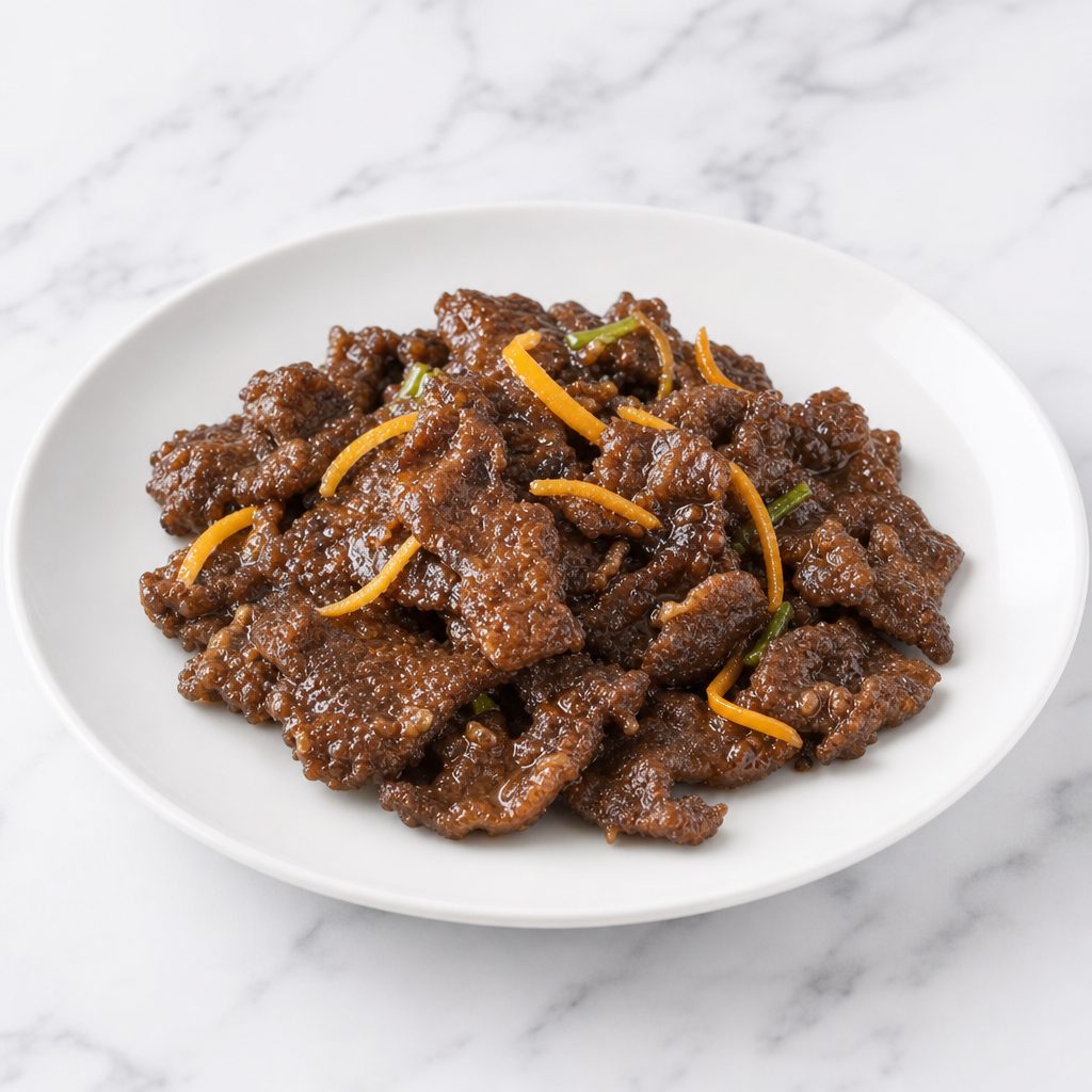 Orange Beef.