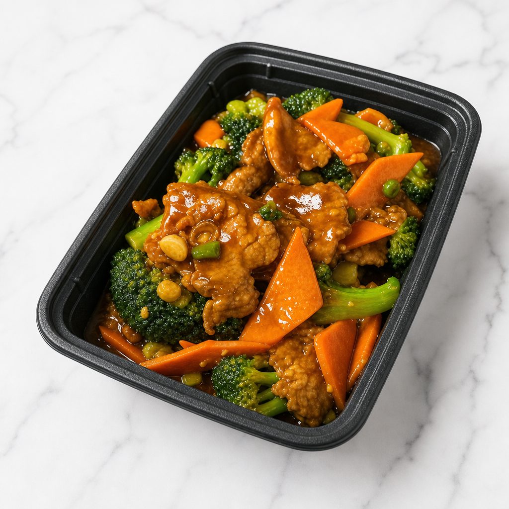 Beef with Broccoli.