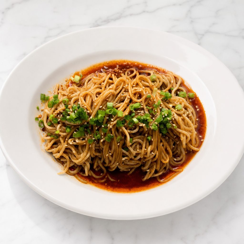 Cold Sesame Noodle.