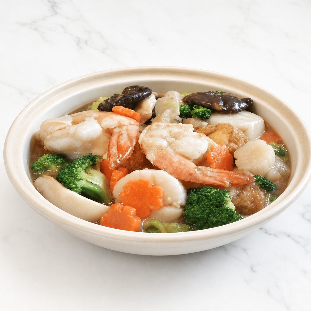 Seafood Sha Guo.