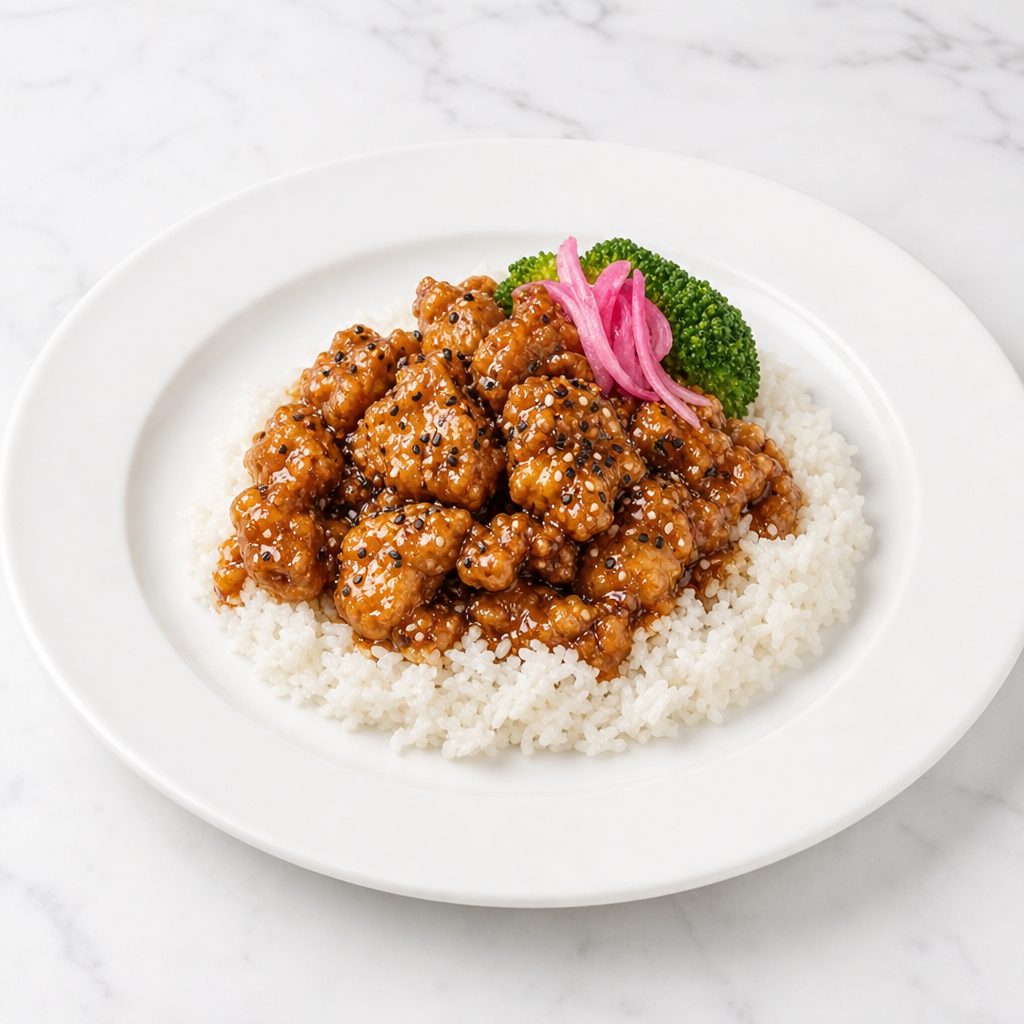 Sesame Chicken.