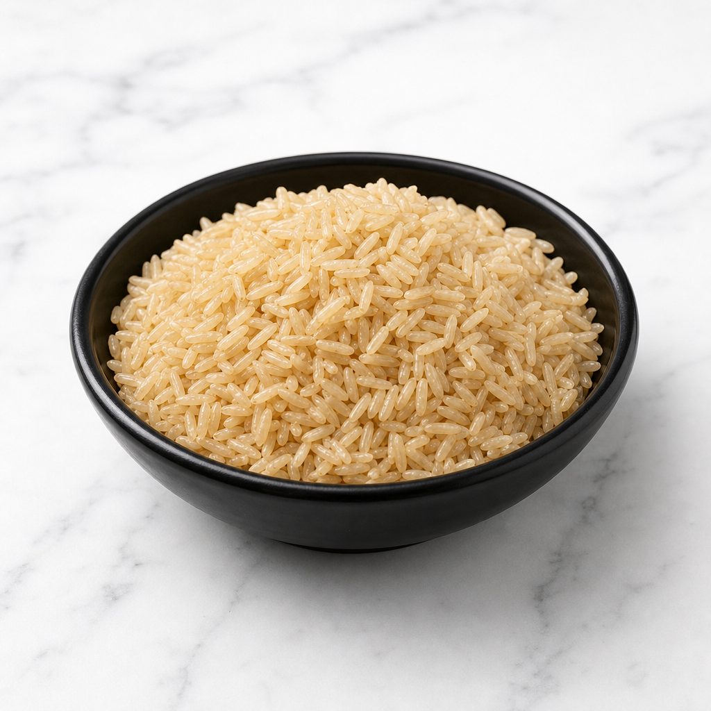 Extra Steamed Brown Rice.