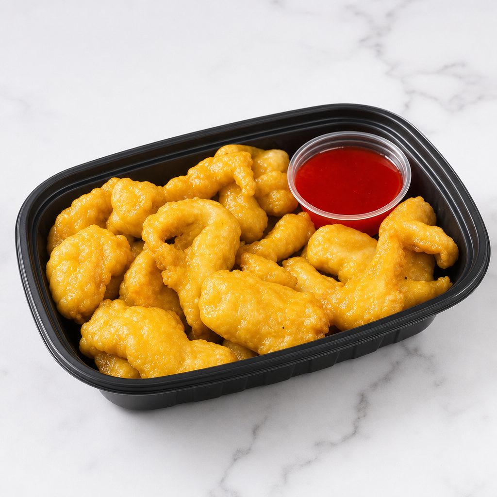 Sweet & Sour Chicken.