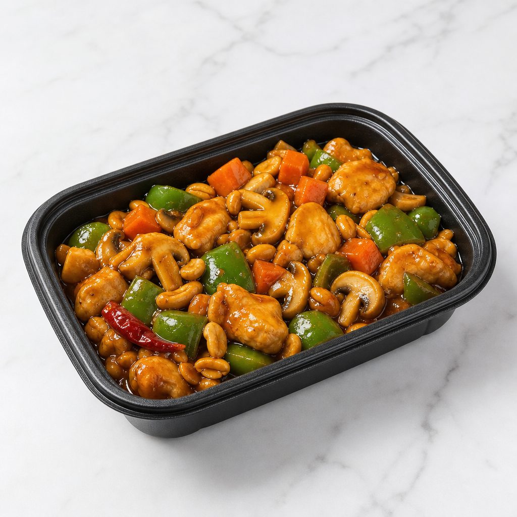 Kun-Pao Chicken with Peanuts.