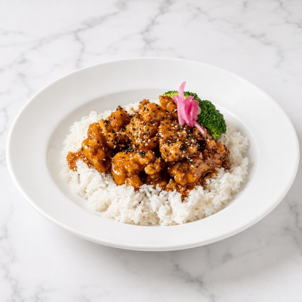 Sesame Chicken.