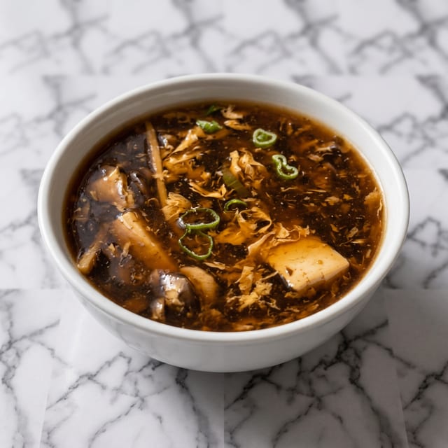 Hot & Sour Soup.