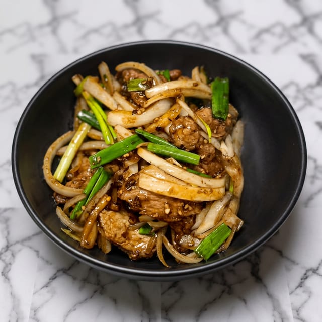 Mongolian Beef.