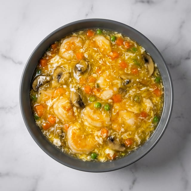 Shrimp with Lobster Sauce.