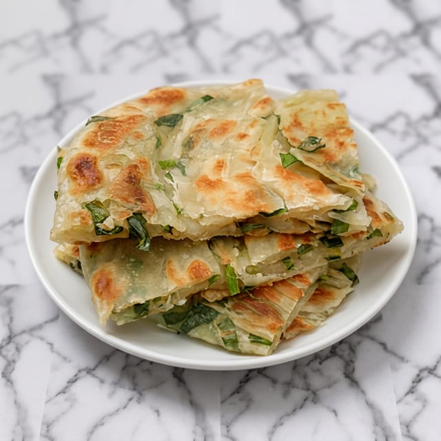 Fried Scallion Pancake.