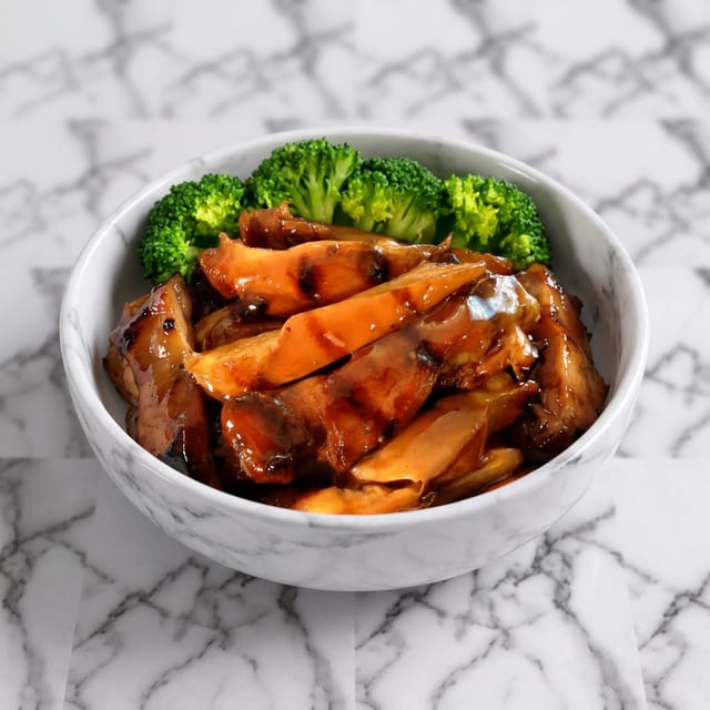 Bourbon Chicken.