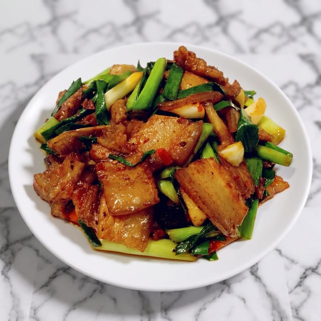 Sichuan Pork Belly.