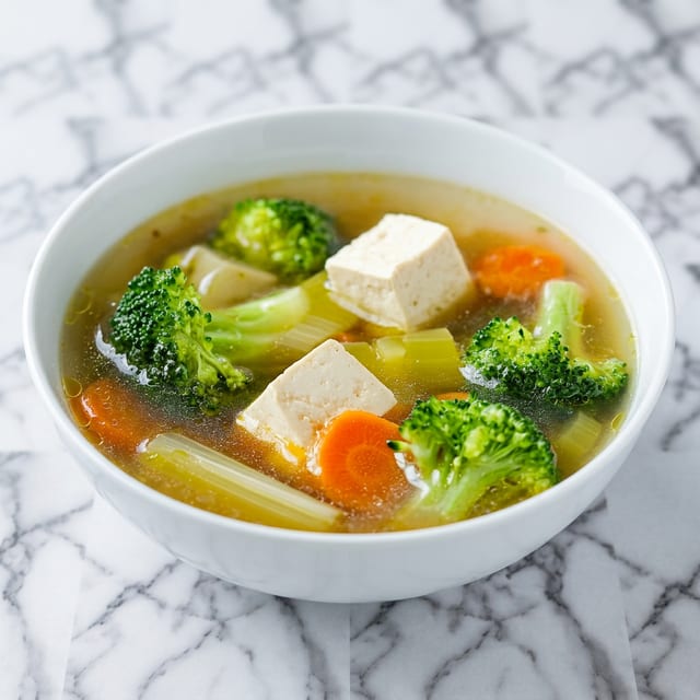 To Fu Vegetable Soup (For 2).
