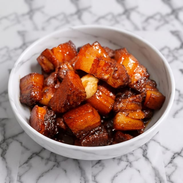 Braised Pork Belly.