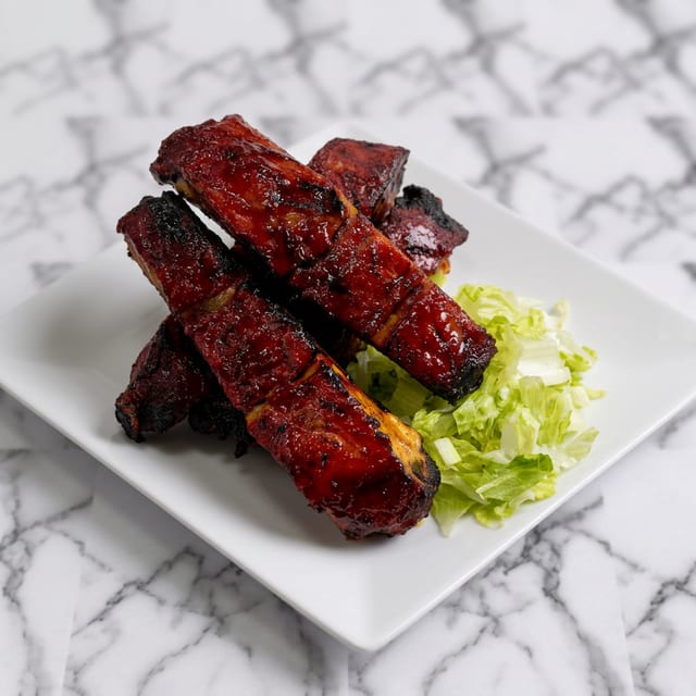 B-B-Q Spare Ribs.