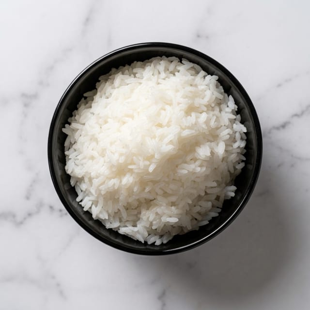 Extra Steamed White Rice.