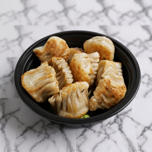 Pan-Fried Dumplings.