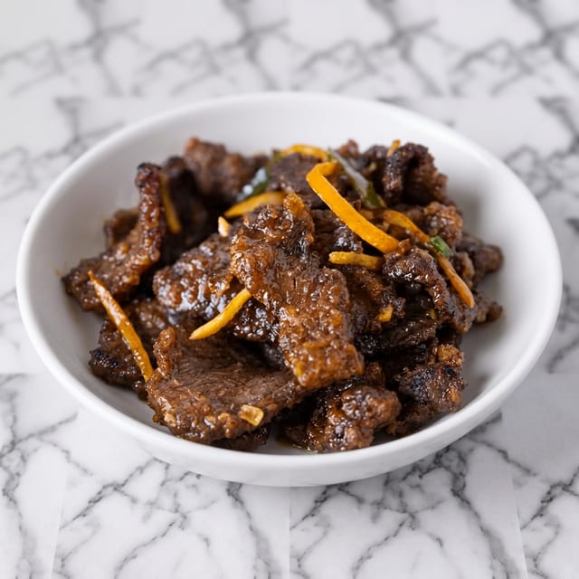 Orange Beef.