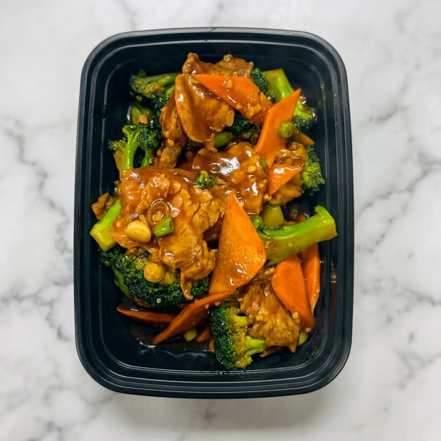 Beef with Broccoli.