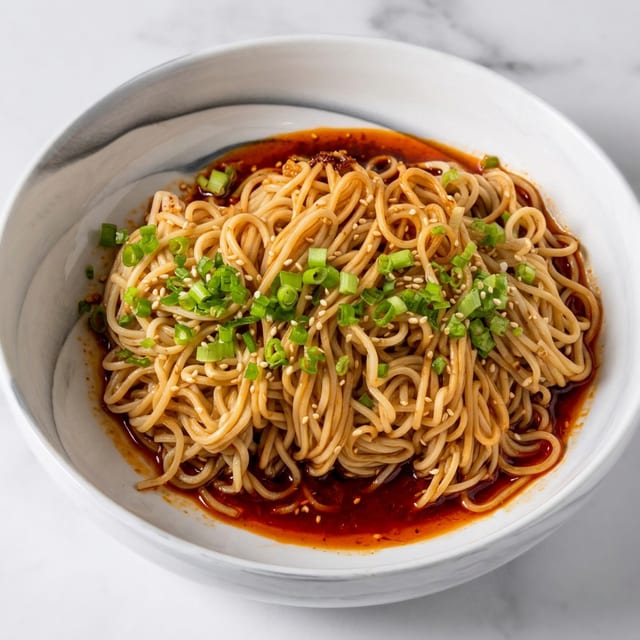 Cold Sesame Noodle.