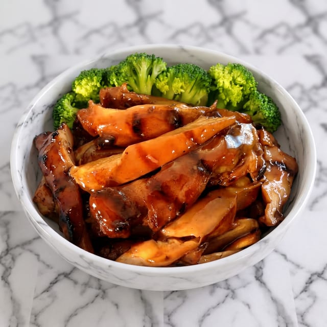 Bourbon Chicken.