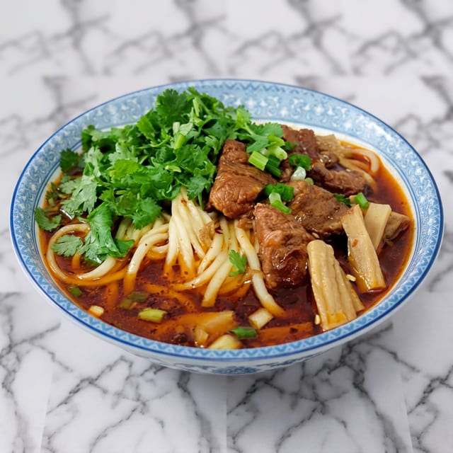 Beef Stew Noodle / 红烧牛肉面.