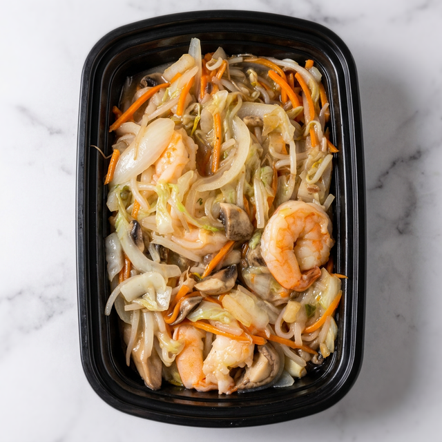 Shrimp Chow Mein.